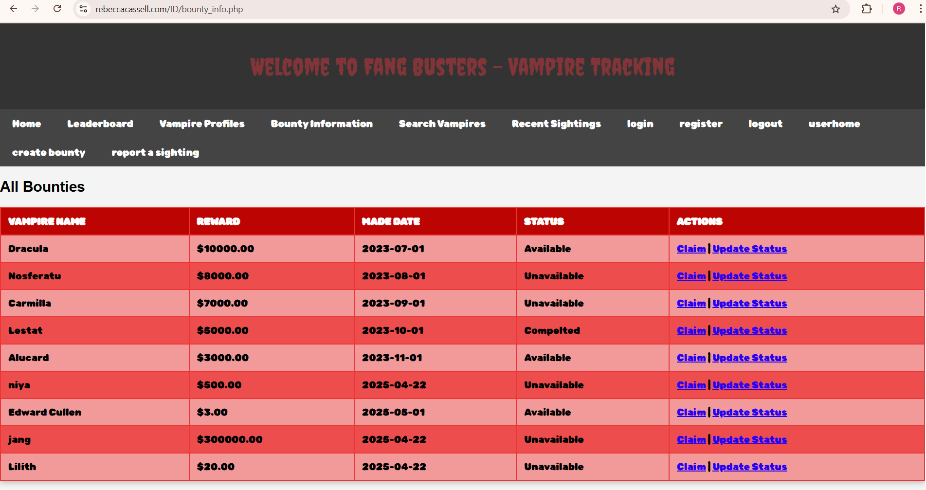 Fangbusters Screenshot 1